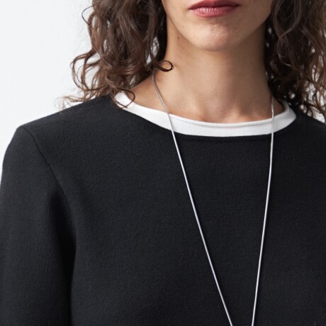 SWEATER GENARO Negro/Blanco