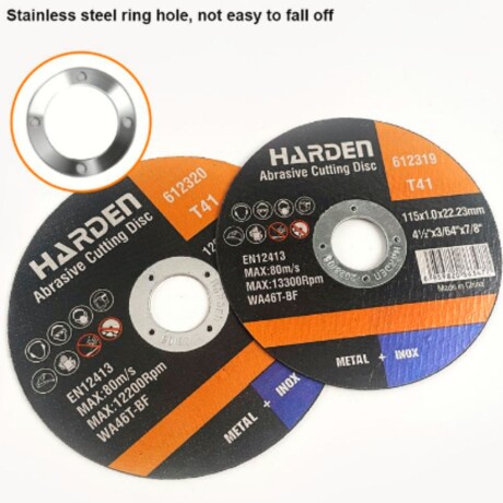 DISCO DE CORTE ACERO DE 115 X 1.0 X 22.23 MM HARDEN ++ N/a