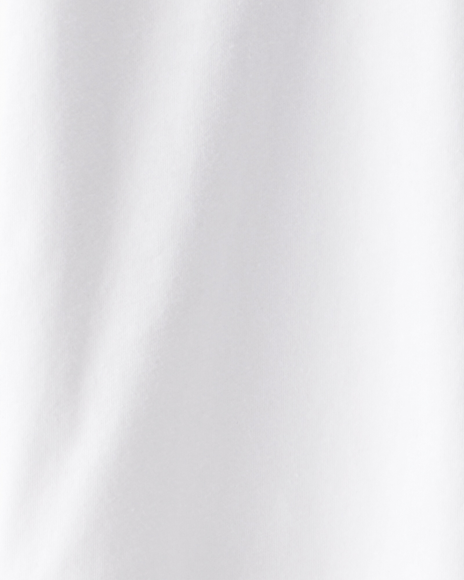 Blusa de algodón, con cuello mago, blanca Sin color