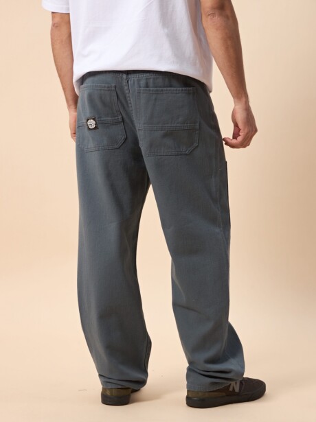 PANTALON DENIM BETO GRIS PLOMO