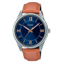Reloj CASIO MTPV005L-2B5UDF Cuero Marron Esfera 40mm 0