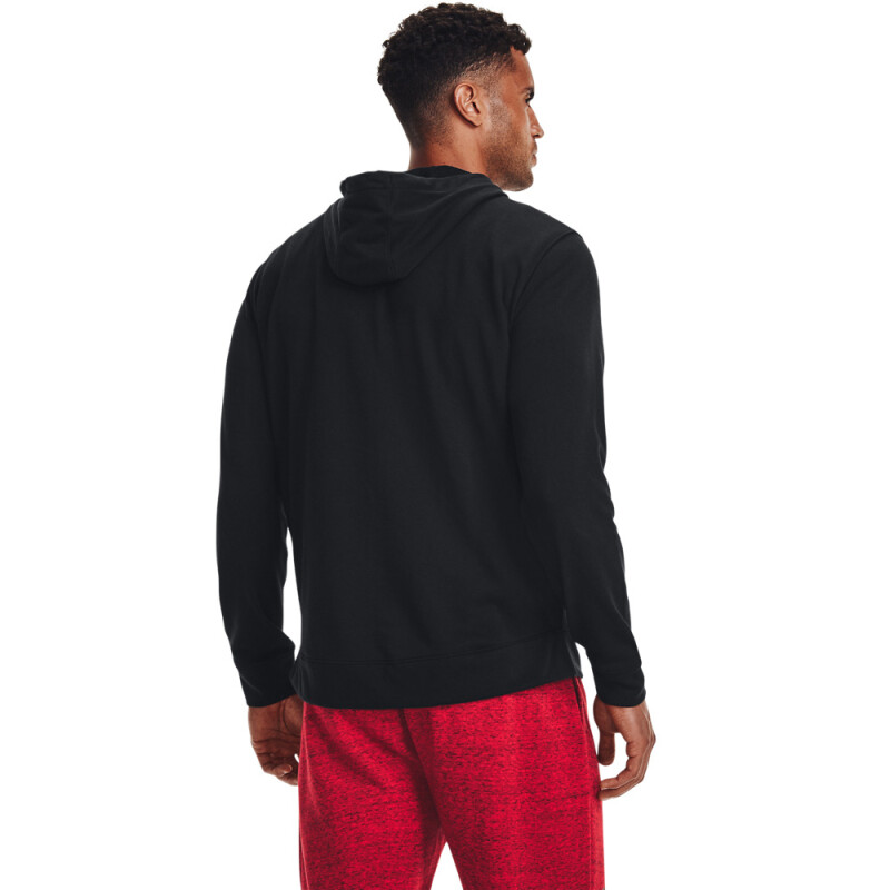 UA Rival Terry LC FZ-GRY BLK-001