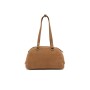 Bolso Para Unisex 1Dr Dome Shoulder Beige