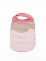 BABERO PACK X 3 ROSADO