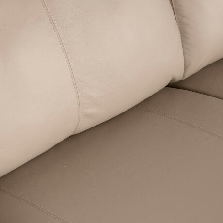 SILLÓN 3 CUERPOS CUERO-100-NATURAL MARRON TEXAS AVELLANA