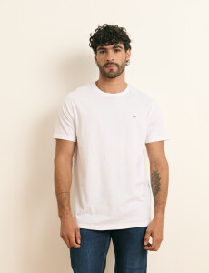 520658 T-SHIRT HARRINGTON LABEL Blanco