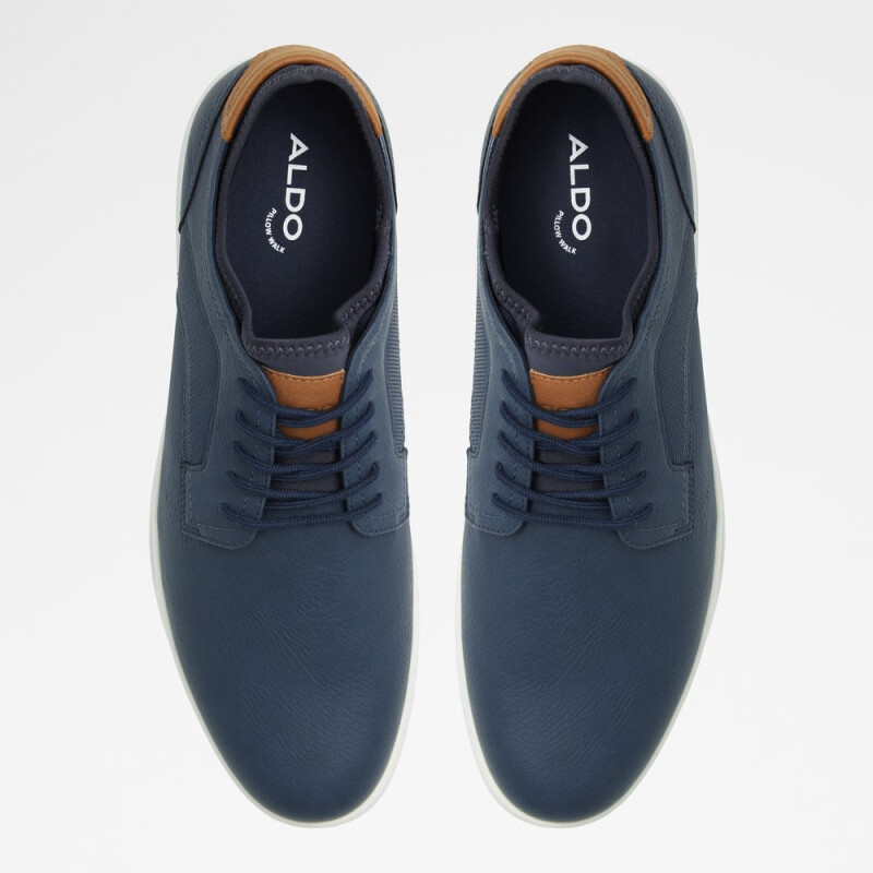 DRYMOS OPEN BLACK SYNTHETIC NAVY SUEDE