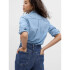 LS DENIM PERFECT SHIRT LIGHT WASH