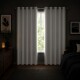 Cortina 100% Blackout set 2 paños 135 x 220 BLANCO