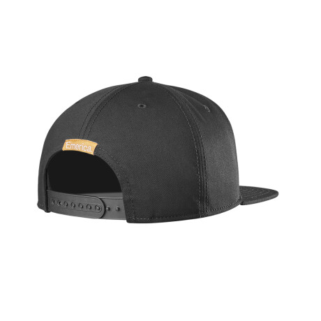 Gorra Emerica Oj Circle Snapback - Black Black