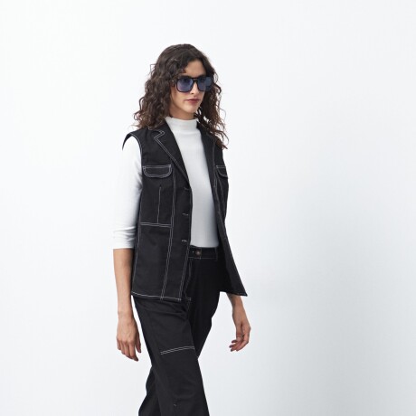 CHALECO BERTA Negro