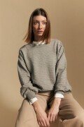 SWEATER ARBUS Gris Melange