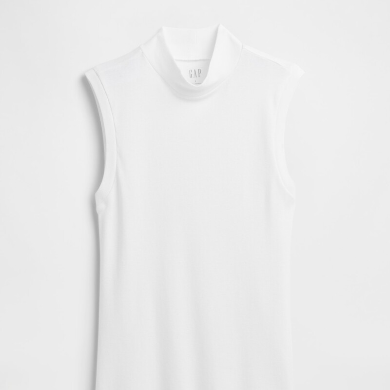 V-SL MOCKNECK TANK WHITE UK