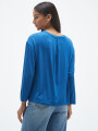 BLUSA COLUMBUS AZUL PIEDRA