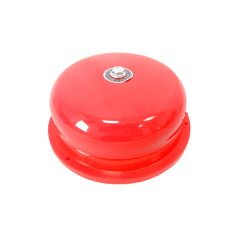 Campana de alarma color rojo Ø150mm diámetro 220V CF4110