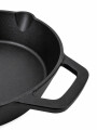 PAELLERA HIERRO FUNDIDO 33X26X6CM NEGRO NEGRO