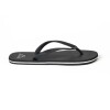 Sandalias Slides Logo Moker Unisex Black - White