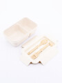 CONTENEDOR CON CUBIERTOS BEIGE (V)