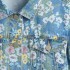 BALLOON SLV DNM JKT - FLORAL MEDIUM WASH