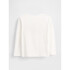 V-FRCH LS LOGO TEE NEW OFF WHITE