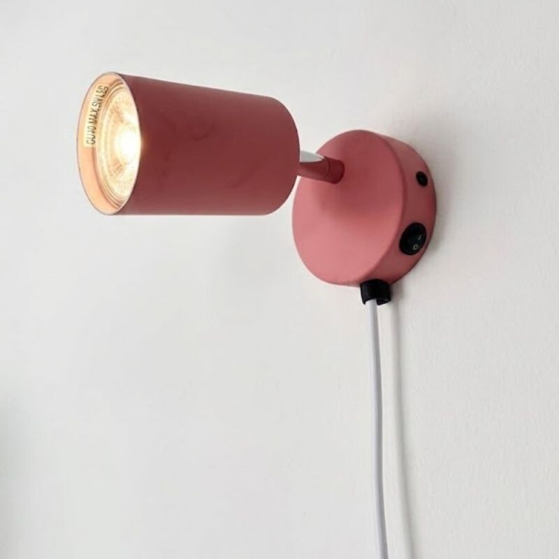 ARTEFACTO BOLD DE ADOSAR ORIENTABLE Luminaria de Pared Bold Rosa