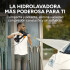 Pistola de Lavado Hidrolavadora Portátil Goldtech 2 Bat+Accs Color Negro