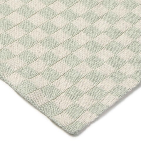 Manta Tiles Verde Agua