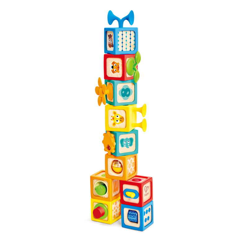 Bloques apilables Sensoriales Hape Bloques apilables Sensoriales Hape