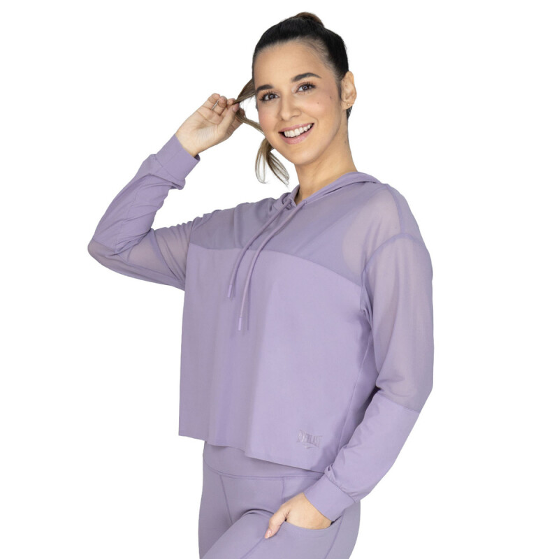HOODIE FEM NYL/ELAST EVERLAST EOS LILA W6 LILAC