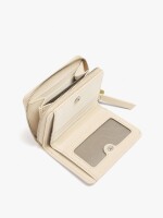 Cartera Básico Con Textura Suave beige