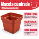 Maceta chica 7,5 lts TERRACOTA
