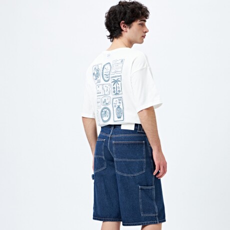 BERMUDA DETALLE Azul Oscuro