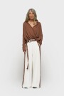 WIDE PANTS TAPE Crudo