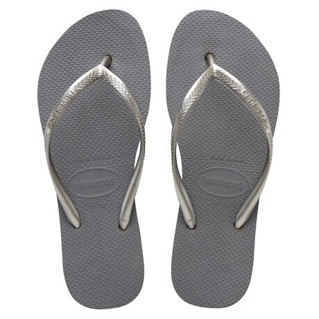Ojota de Mujer Havaianas Slim Gris Acero