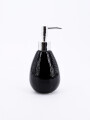 DISPENSADOR CERÁMICA NEO 11X17.4 CM (12) NEGRO