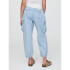 DNM PARACHUTE PANT LIGHT WASH