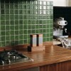 Azulejos adhesivos para cocina baño diseño mosaico Verde