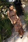 Gala Boho Dress Dots Chocolate