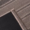 Alfombra Clásica Eco-Nature - Riscas | 1,50x2,00m Beige Chumbo