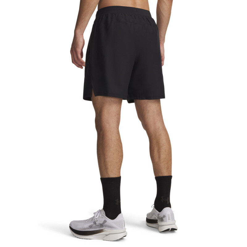 UA LAUNCH 7'' SHORTS-BLU BLK-001