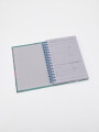 AGENDA ROMANTIC FLOWER 2027 VERDE AQUA