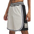 UA M Courtside Short-WHT WHT-110