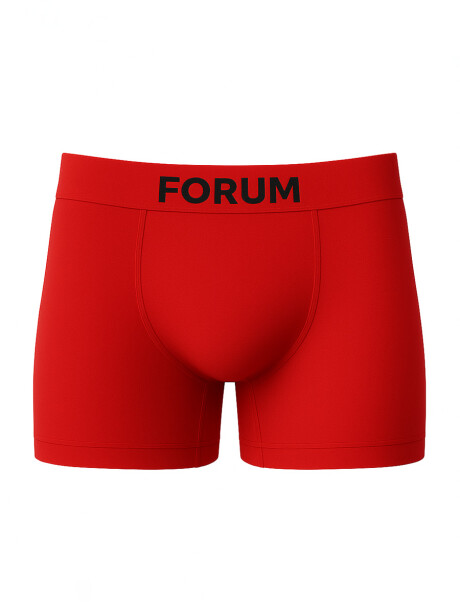 Boxer Microfibra Rojo/Negro