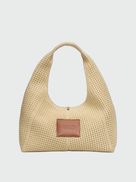 MARC JACOBS - THE LUREX CROCHET SACK BAG Azul