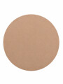 MOUSE PAD REDONDO BEIGE