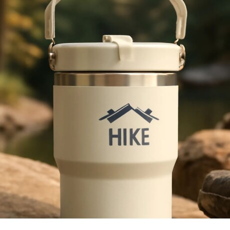 Termo Grip 590 ML Hike Color Crema