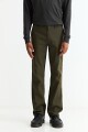 Pantalón recto VERDE INGLES