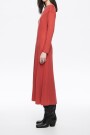 VESTIDO CUPRO Rojo