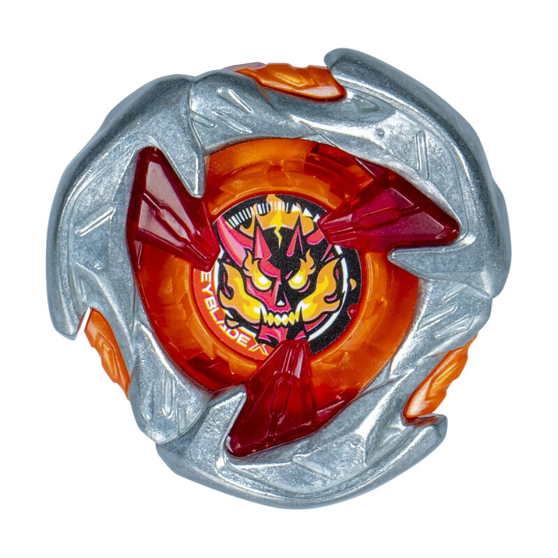 Beyblade X Xtreme Trompo + Lanzador Hasbro UX Hammer Incendio 3-70H