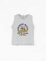 MUSCULOSA ABRAHAM PRINT GRIS CLARO (V)